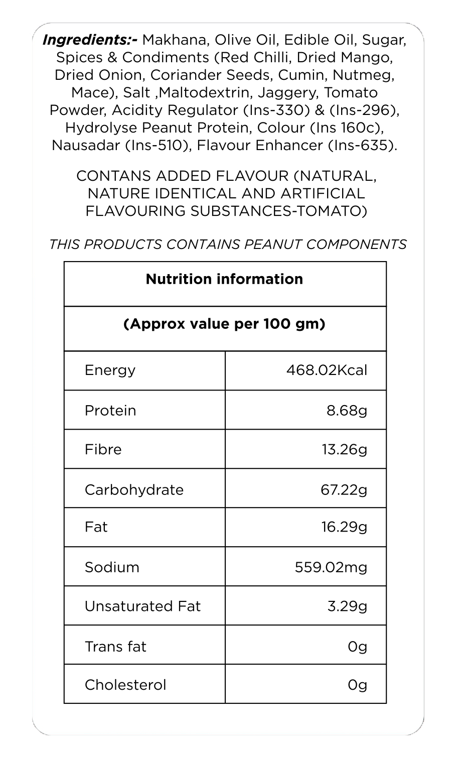 Chilli Chatkara - Roasted Makhana - Image 2