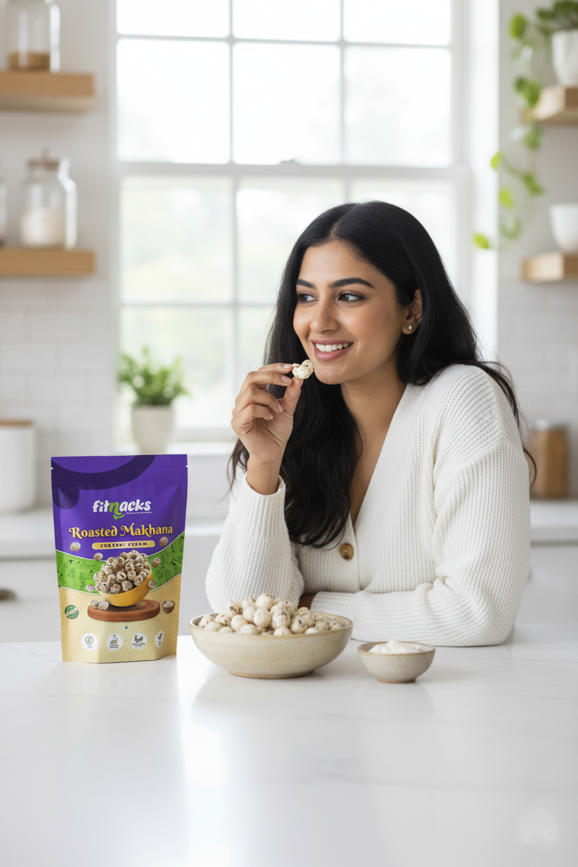 Crave n’ Cream – Roasted Makhana - Image 3