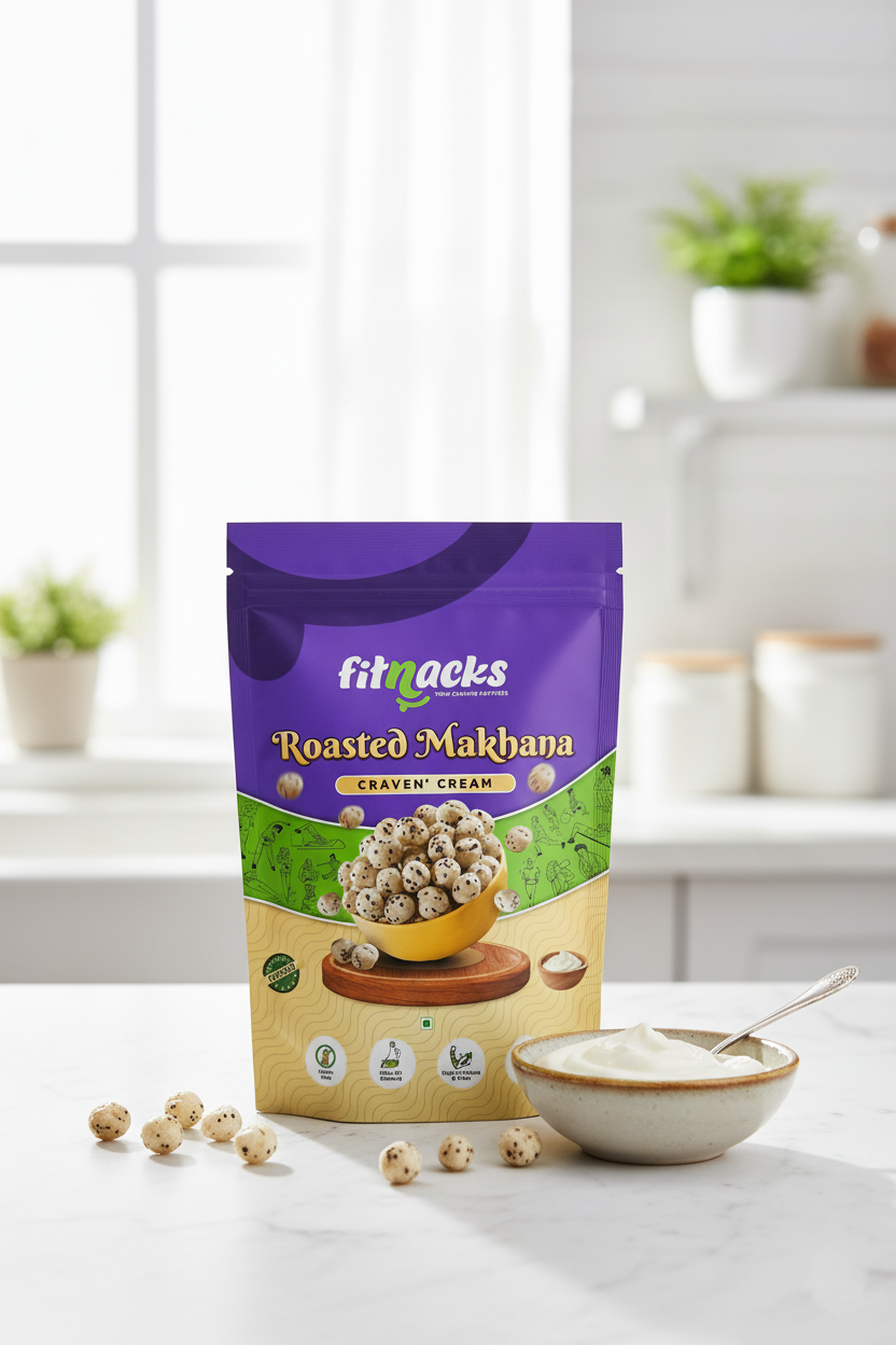 Crave n’ Cream – Roasted Makhana - Image 5