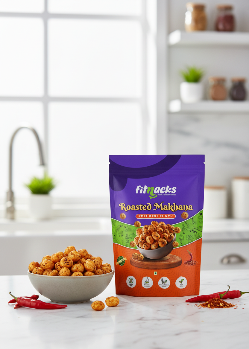 Peri Peri Punch - Roasted Makhana - Image 5