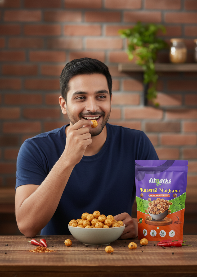 Peri Peri Punch - Roasted Makhana - Image 4