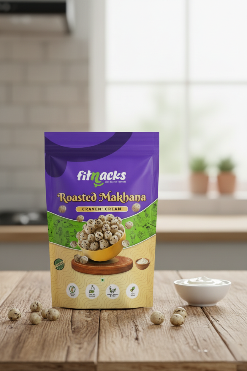 Crave n’ Cream – Roasted Makhana - Image 4