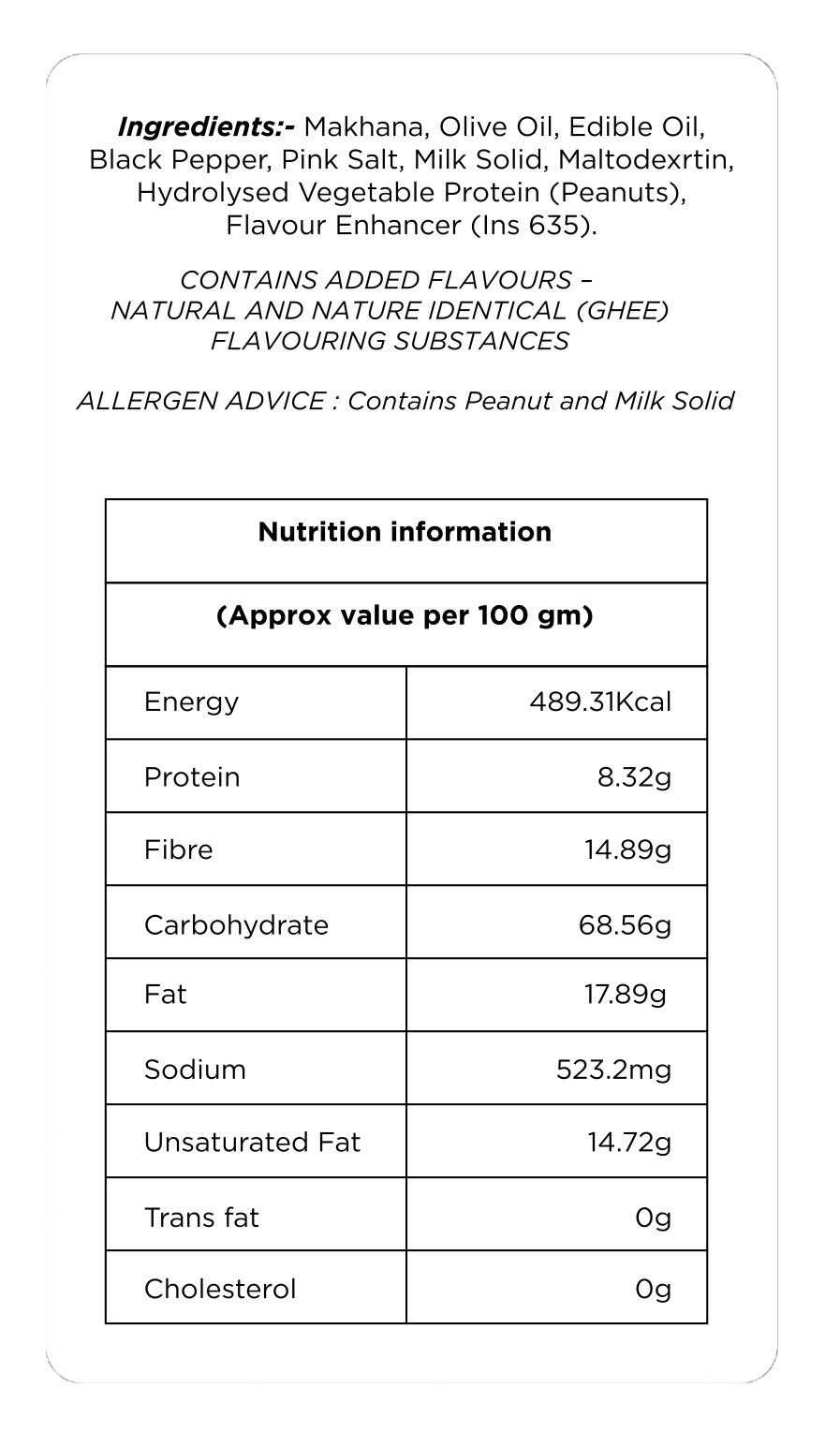Himalayan Hustle – Roasted Makhana - Image 2